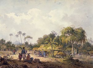 Udsigt nær Turon Bay, Cochin Kina